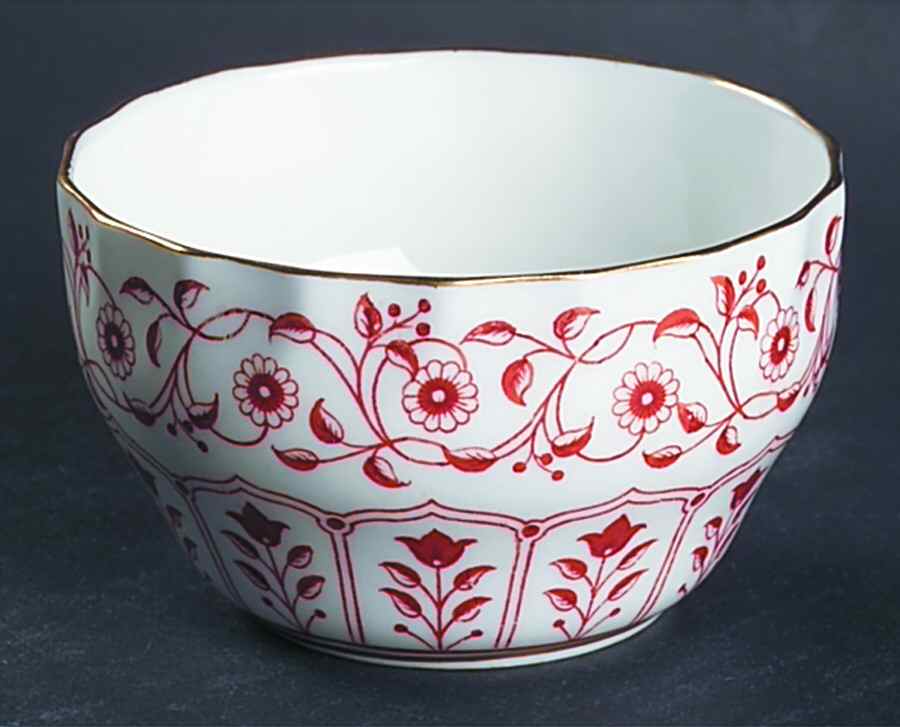Rougemont (Boston Shape, Swirl) Mini Open Sugar Bowl by Royal Crown Derby-1