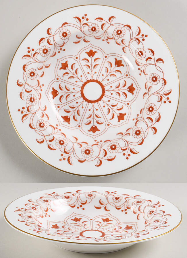 Rougemont (Duesbury Shape, Smooth) Rim Soup Bowl by Royal Crown Derby-1