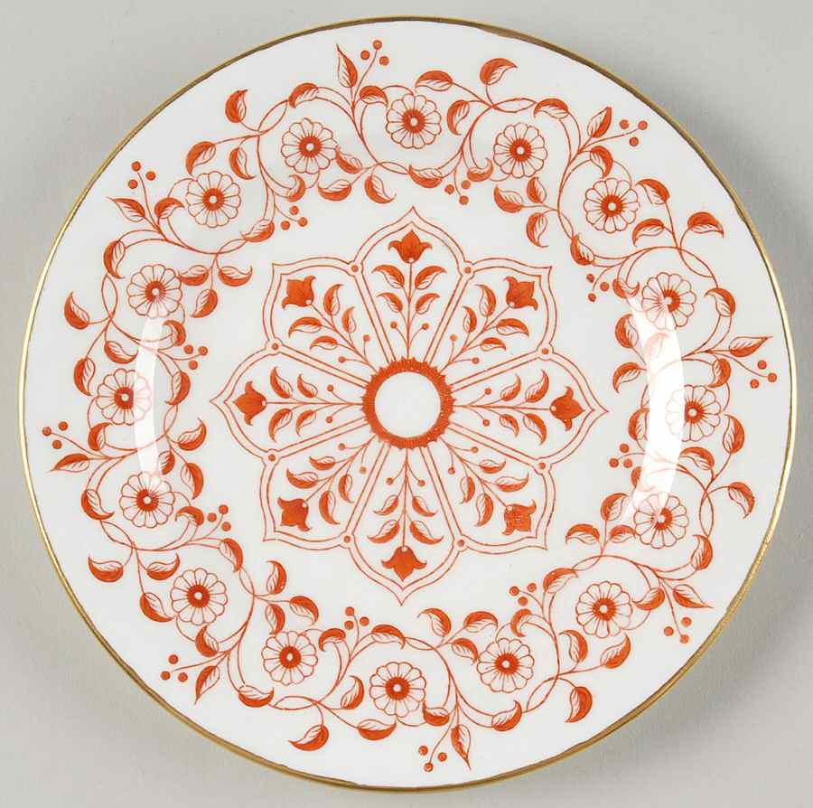 Rougemont (Duesbury Shape, Smooth) Bread & Butter Plate by Royal Crown Derby-1