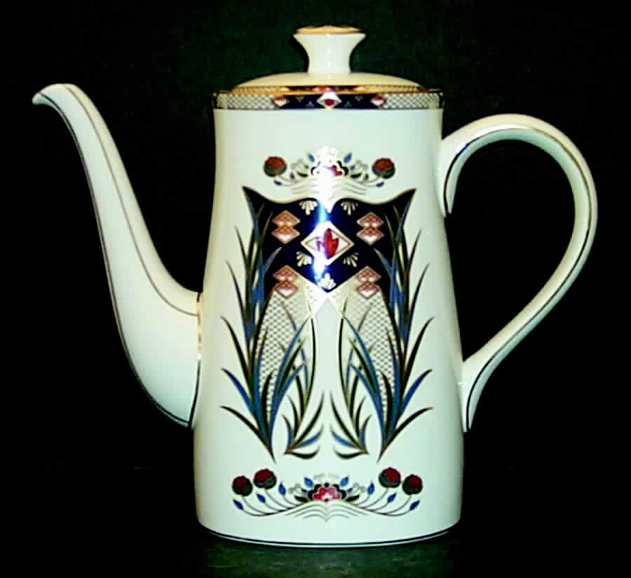 Rutland Coffee Pot & Lid by Royal Crown Derby-1