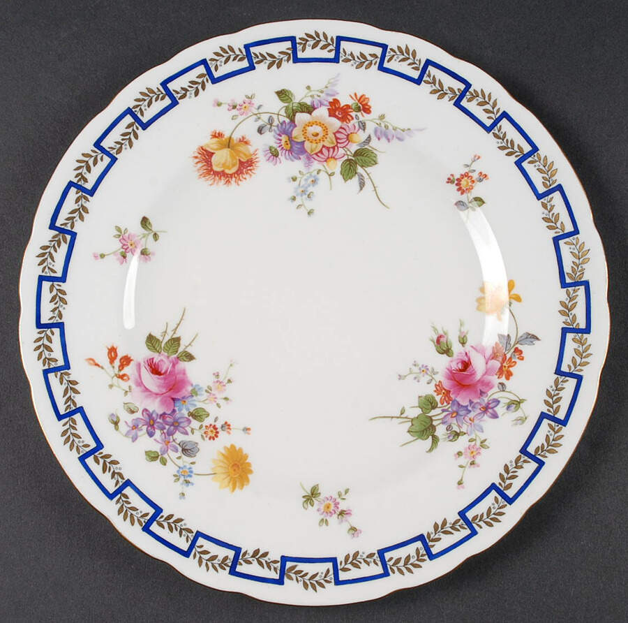 Spring Salad Plate by Royal Crown Derby-1