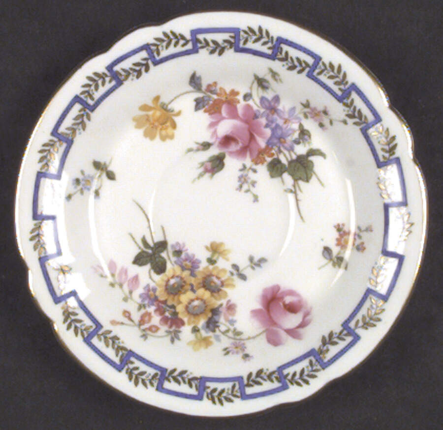 Spring Saucer by Royal Crown Derby-1