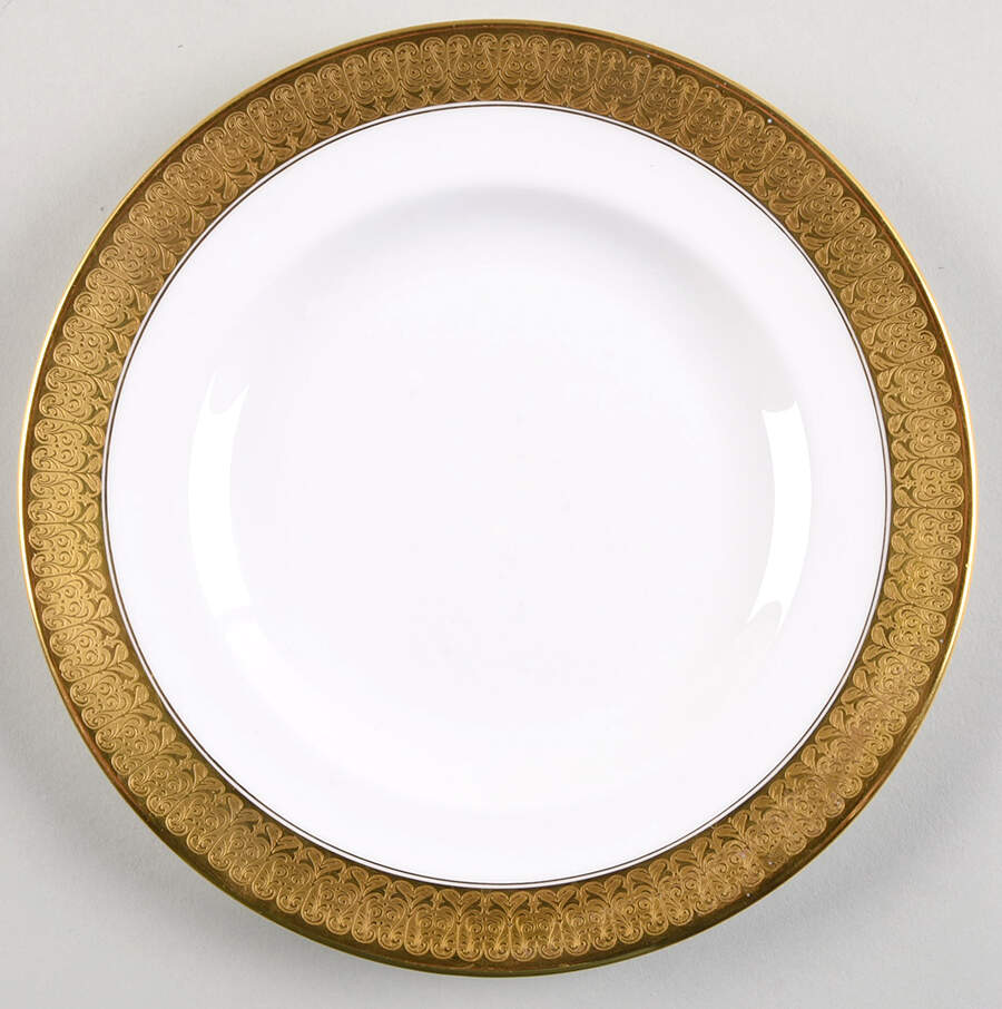 St. George Salad Plate by Royal Crown Derby-1