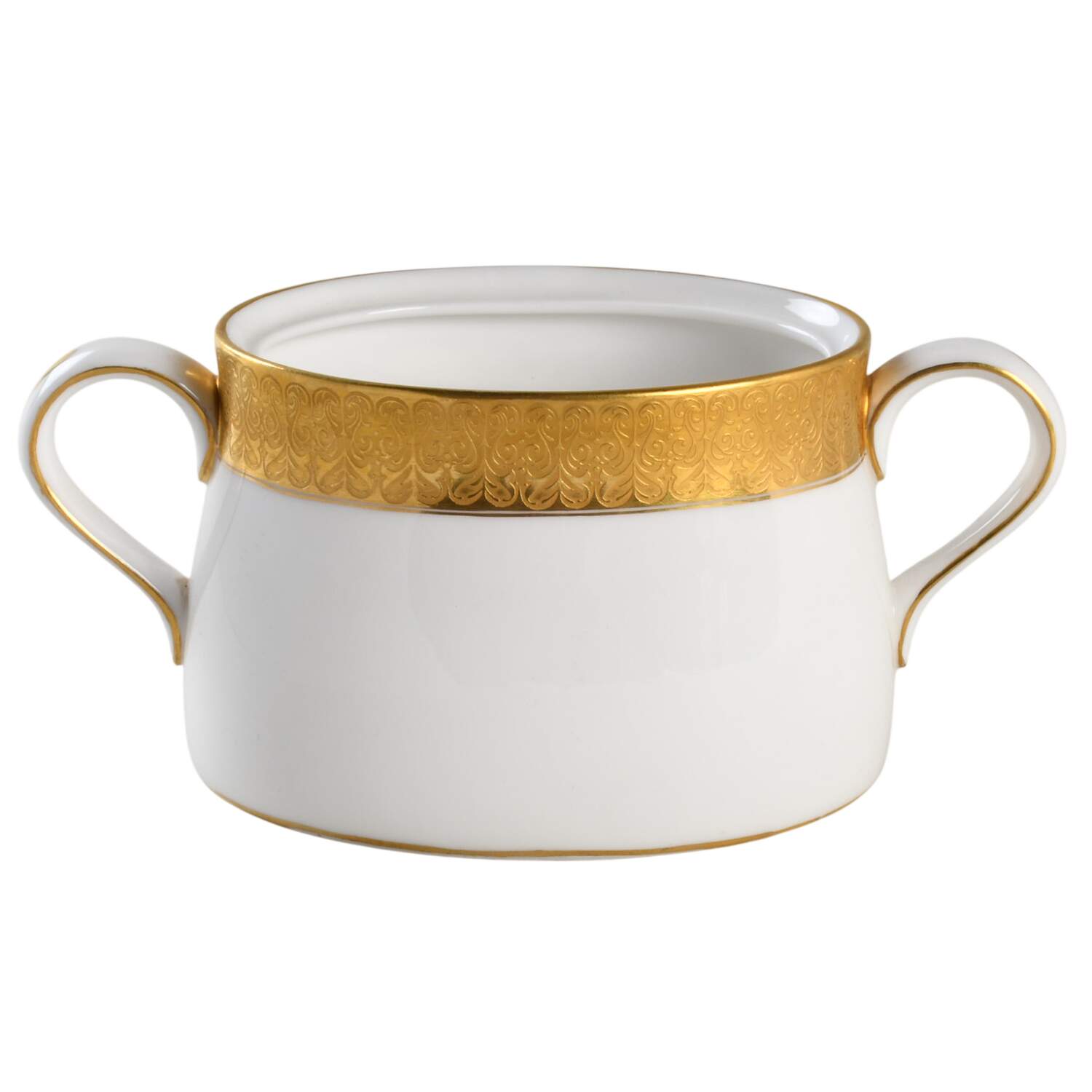 St. George Sugar Bowl No Lid by Royal Crown Derby-1