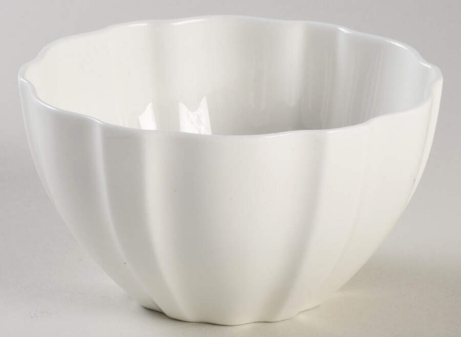 Surrey White Open Sugar Bowl by Royal Crown Derby-1