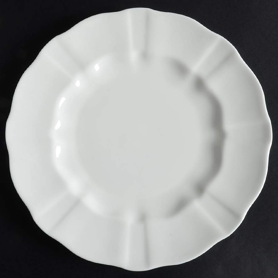 Surrey White Dinner Plate by Royal Crown Derby-1