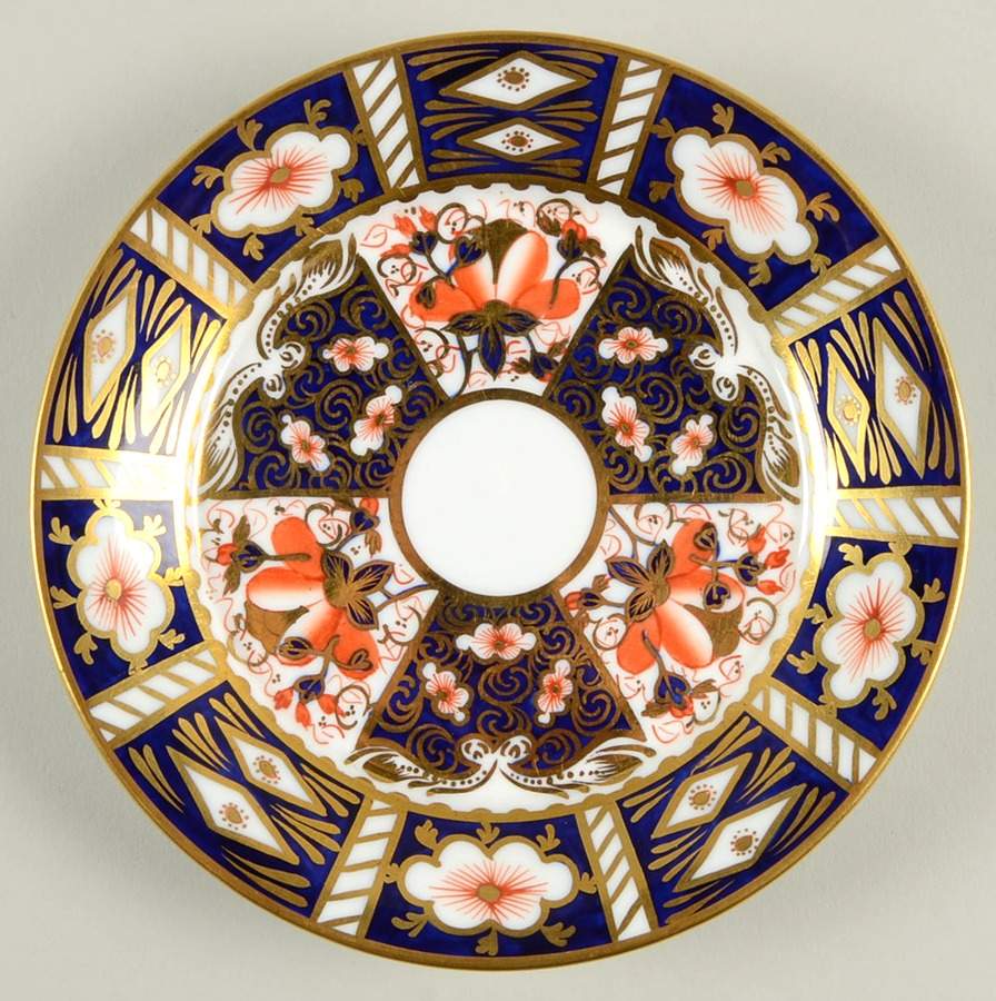 Traditional Imari Bread & Butter Plate by Royal Crown Derby-1
