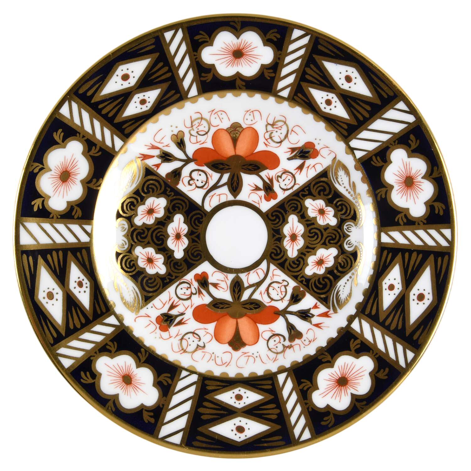 Traditional Imari Bread & Butter Plate by Royal Crown Derby-1