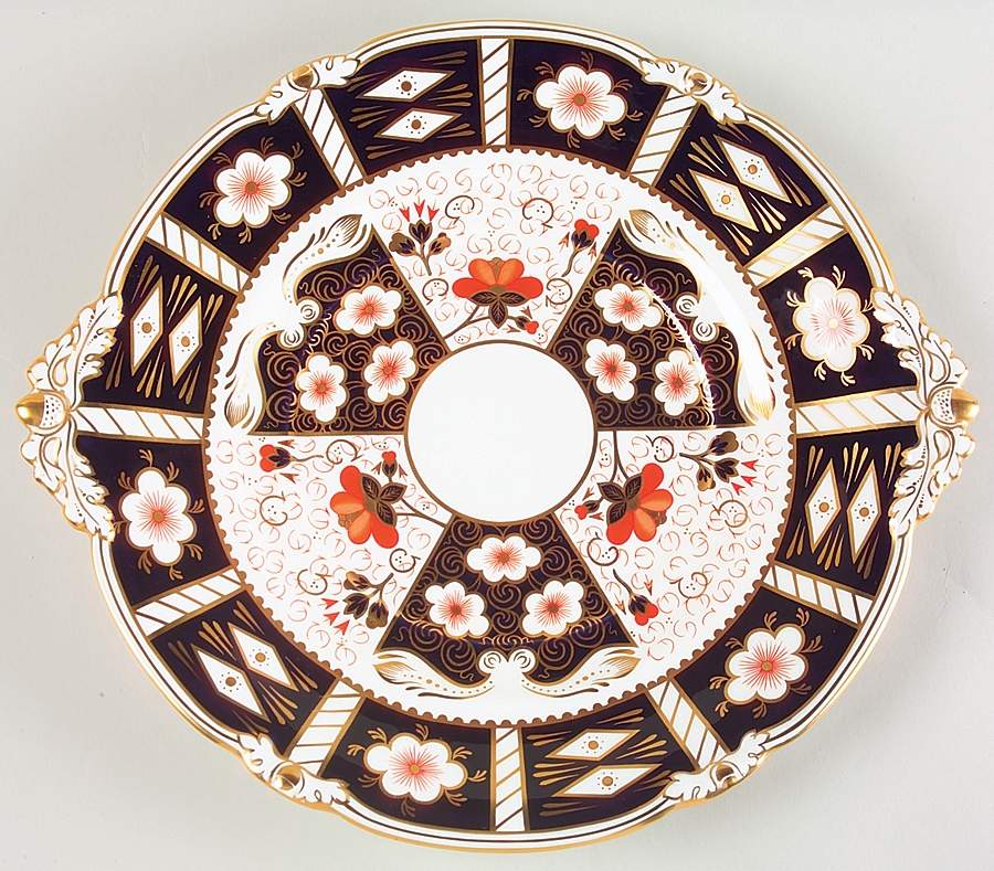 Traditional Imari Underplate for Tureen by Royal Crown Derby-1