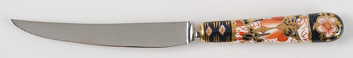 Traditional Imari Knife-Steak/Individual by Royal Crown Derby-1