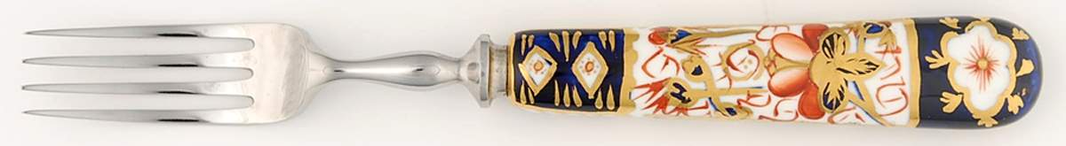 Traditional Imari Individual Steak Fork by Royal Crown Derby-1