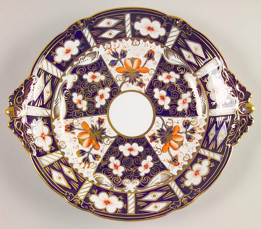 Traditional Imari Underplate for Sauce Boat by Royal Crown Derby-1