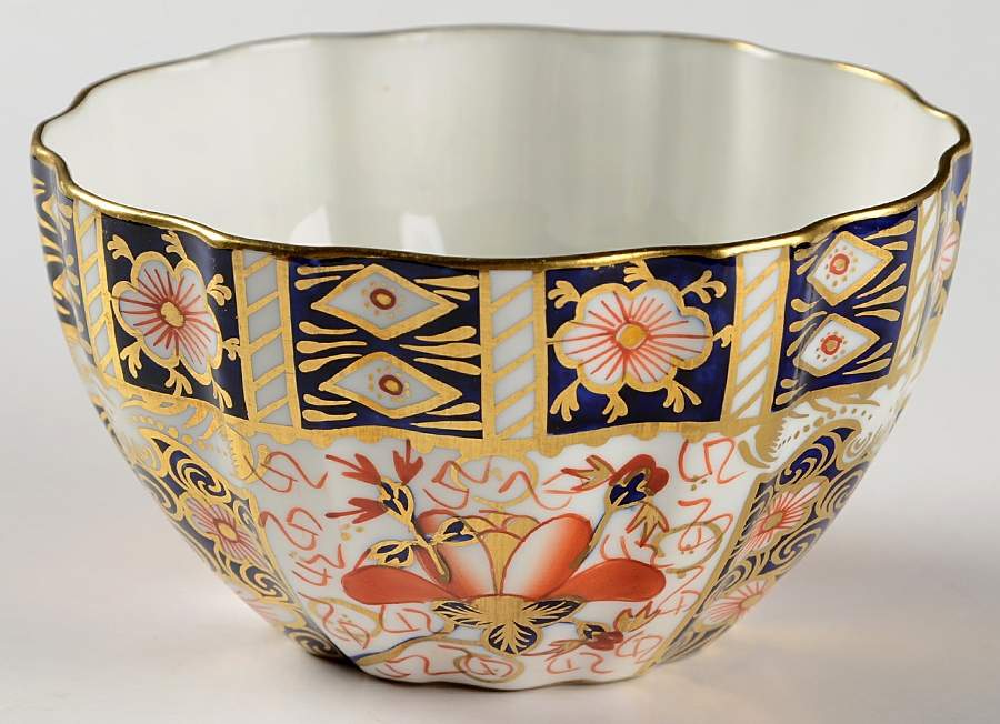 Traditional Imari Open Sugar Bowl by Royal Crown Derby-1
