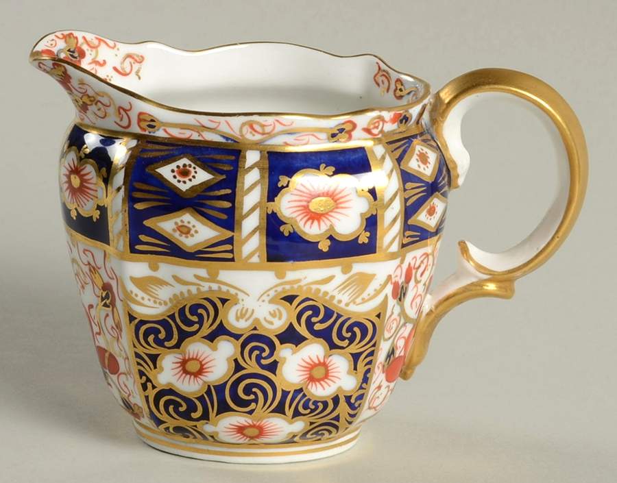 Traditional Imari Creamer by Royal Crown Derby-1