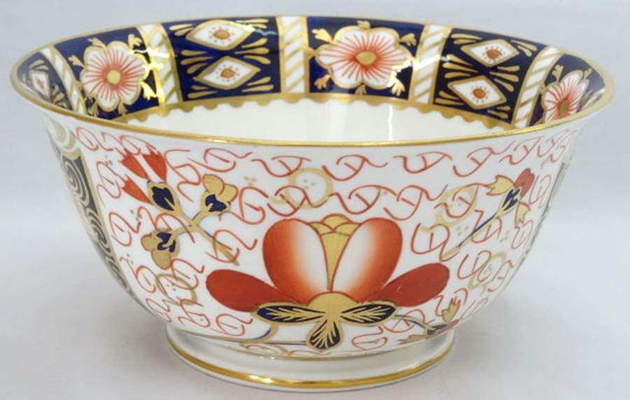 Traditional Imari Open Sugar Bowl by Royal Crown Derby-1