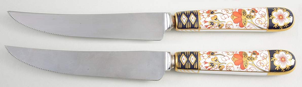 Traditional Imari Knife-Steak/Individual by Royal Crown Derby-1