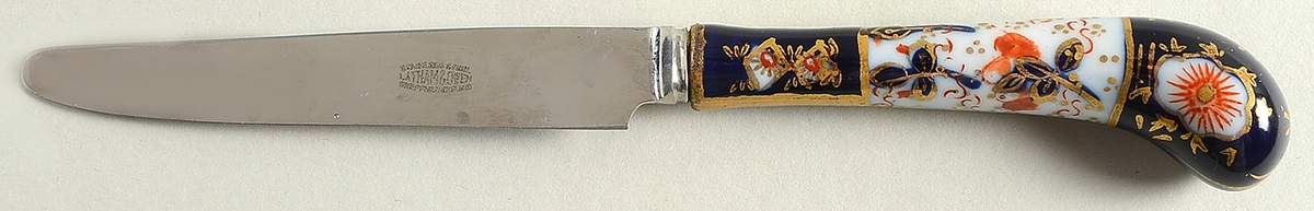 Traditional Imari Individual Tea Knife by Royal Crown Derby-1
