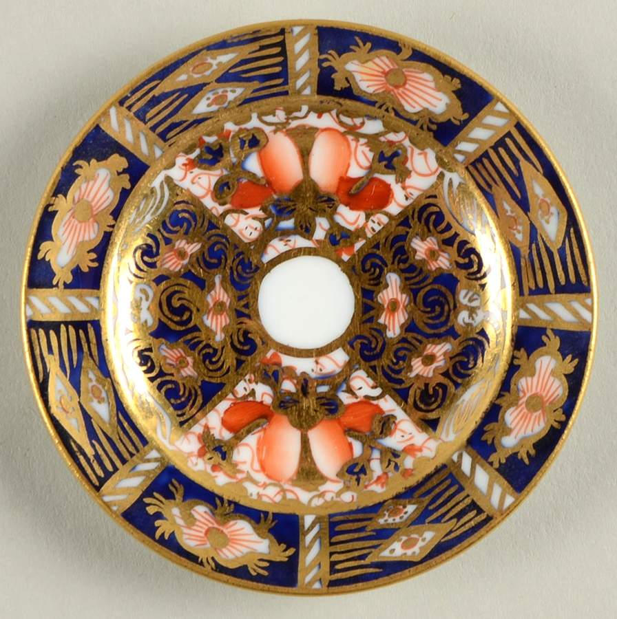 Traditional Imari Miniature Plate by Royal Crown Derby-1