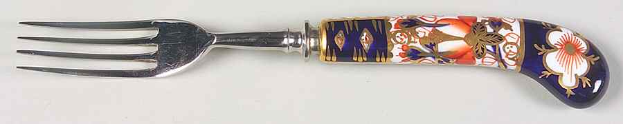 Traditional Imari Dinner Fork (7 1/2" or Larger) by Royal Crown Derby-1