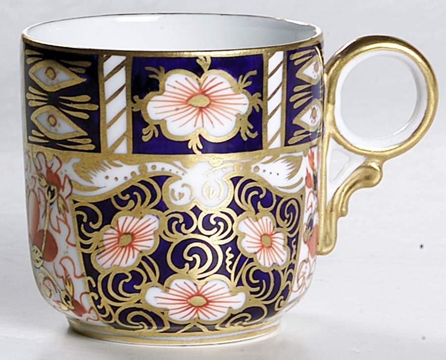 Traditional Imari Flat Demitasse Cup by Royal Crown Derby-1