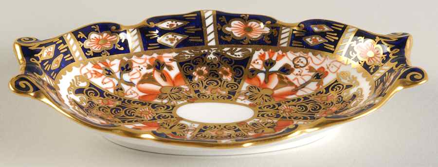 Traditional Imari 6" Oval Tray by Royal Crown Derby-1