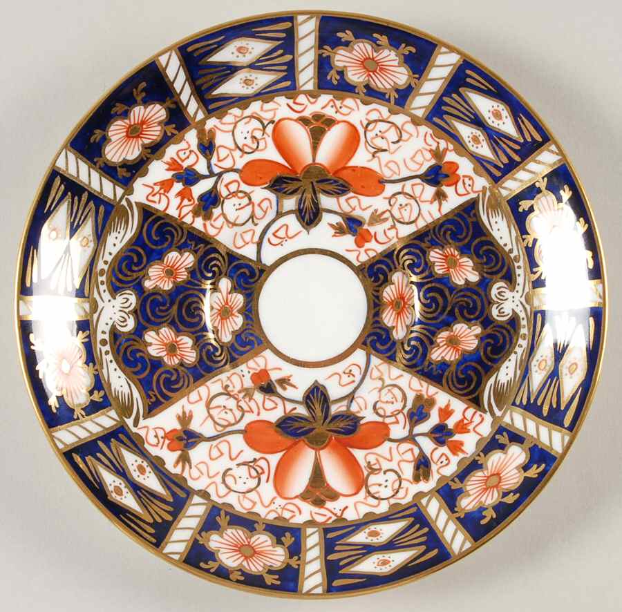 Traditional Imari Saucer for Oversized Cup by Royal Crown Derby-1