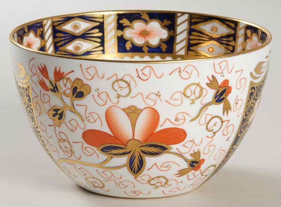 Traditional Imari Open Sugar Bowl by Royal Crown Derby-1