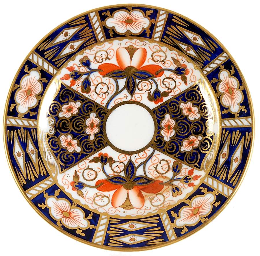 Traditional Imari Small Bread & Butter Plate by Royal Crown Derby-1