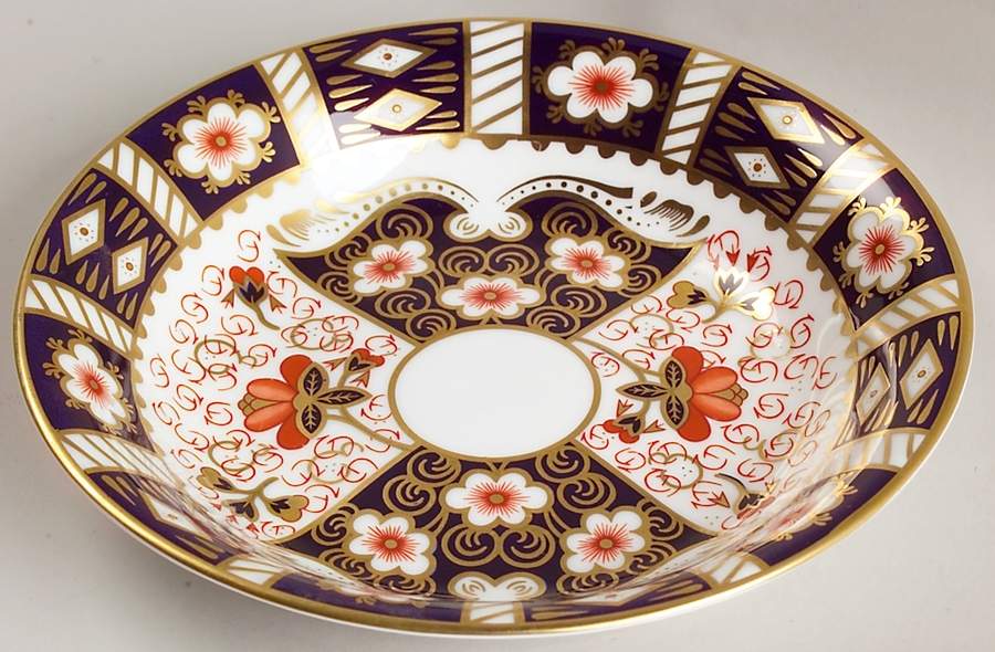 Traditional Imari Coupe Cereal Bowl by Royal Crown Derby-1