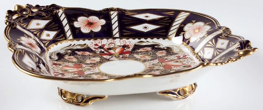 Traditional Imari Large Basket-Square 1685 by Royal Crown Derby-1