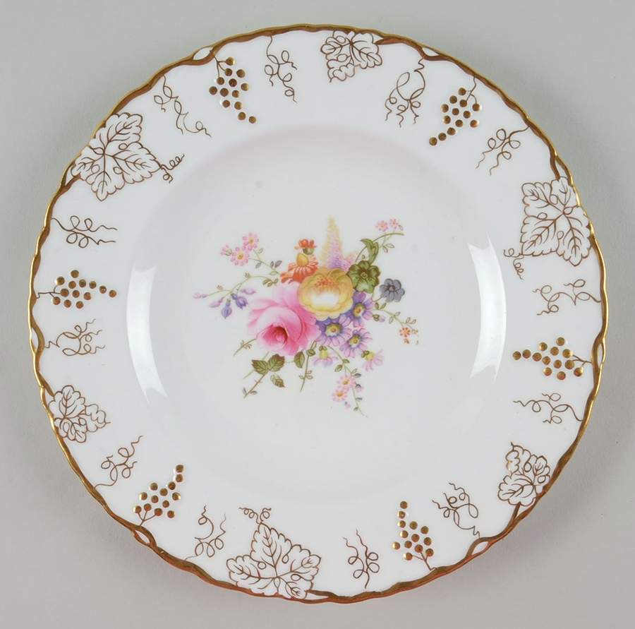 Vine (Posie Center) Salad Plate by Royal Crown Derby-1