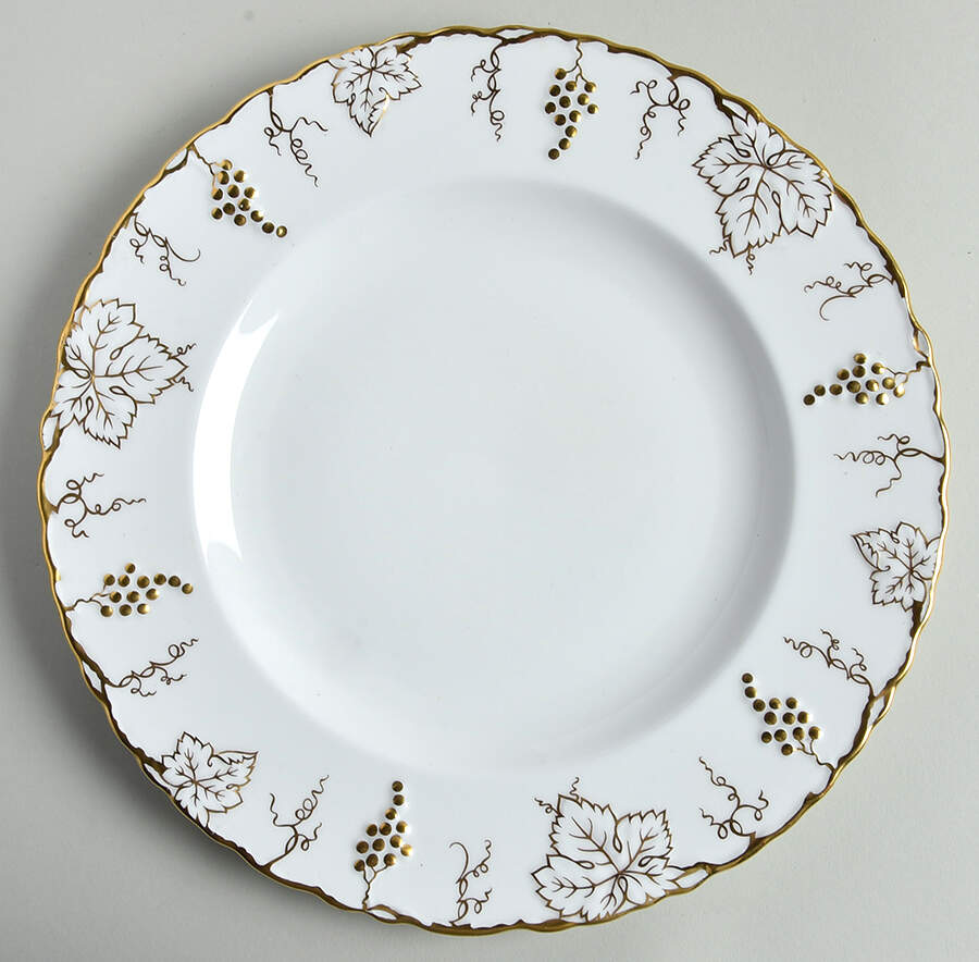 Vine Gold Dinner Plate by Royal Crown Derby-1