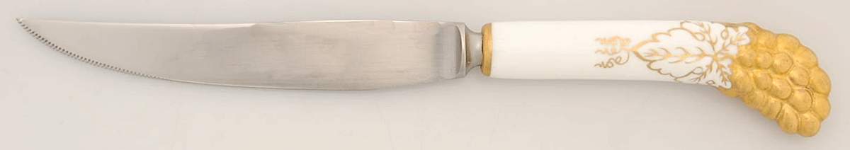 Vine Gold Knife-Steak/Individual by Royal Crown Derby-1