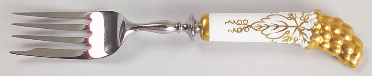 Vine Gold Individual Salad Fork by Royal Crown Derby-1
