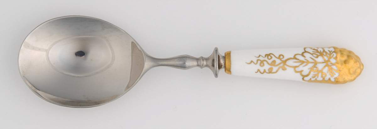 Vine Gold Cream Soup Spoon by Royal Crown Derby-1