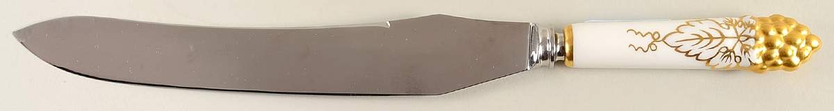 Vine Gold Knife-Carving/Stainless Blade by Royal Crown Derby-1