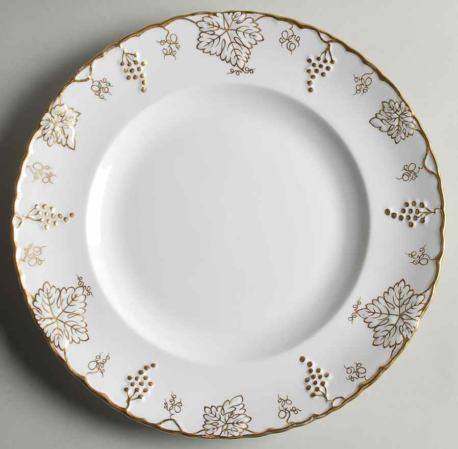 Vine Gold Underplate for Tureen by Royal Crown Derby-1
