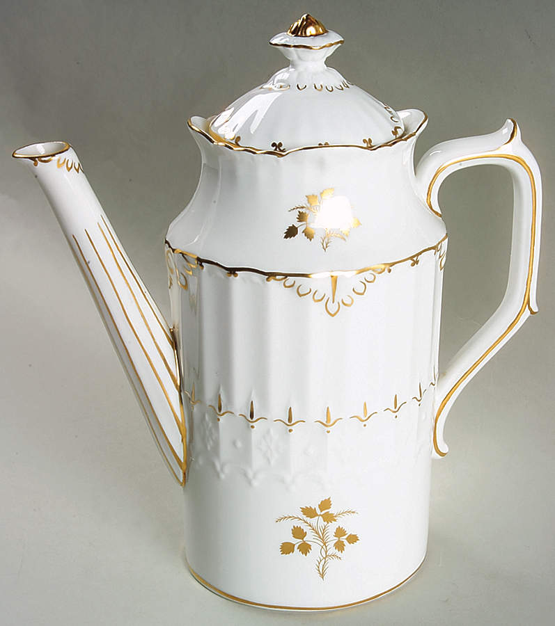 Wentworth Coffee Pot & Lid by Royal Crown Derby-1