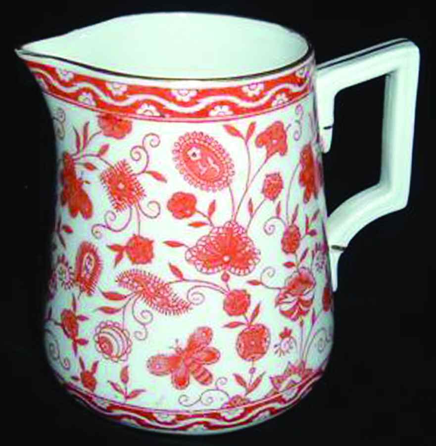 Wilmot Rust Creamer by Royal Crown Derby-1