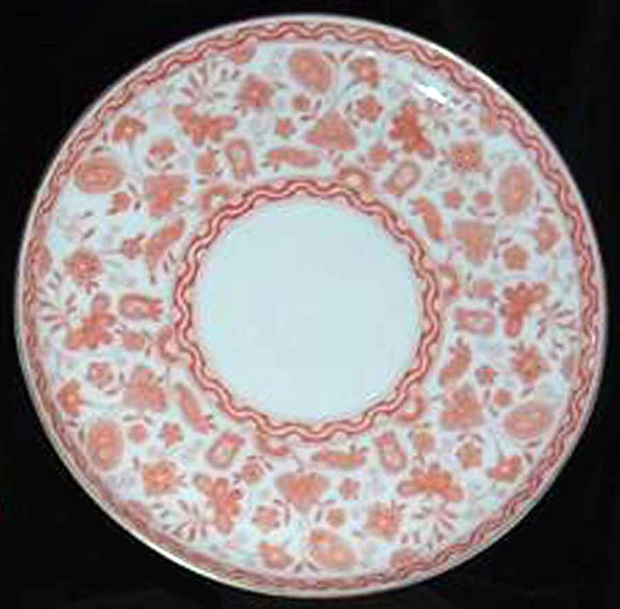 Wilmot Rust Luncheon Plate by Royal Crown Derby-1