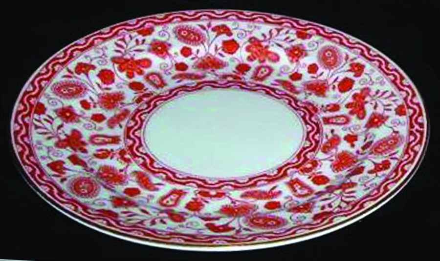 Wilmot Rust Salad Plate by Royal Crown Derby-1