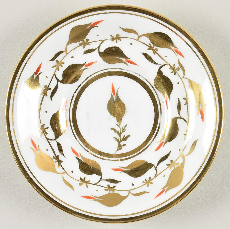 3483A-R Saucer for Demitasse Cup by Royal Chelsea-1