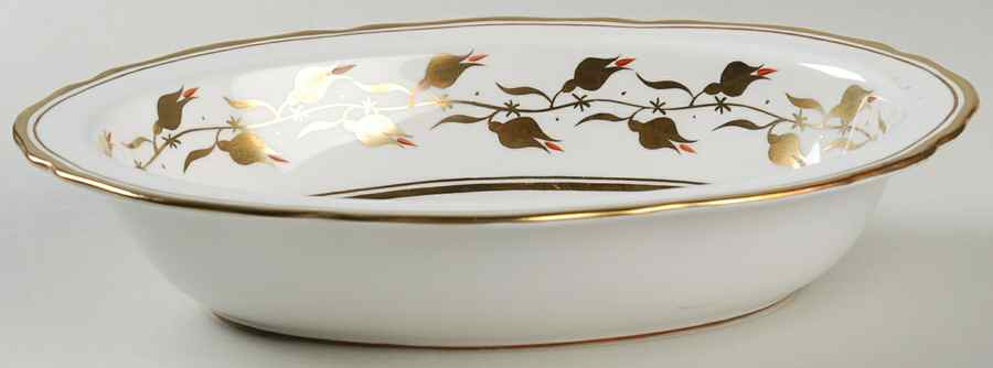3483A-R 10" Oval Vegetable Bowl by Royal Chelsea-1