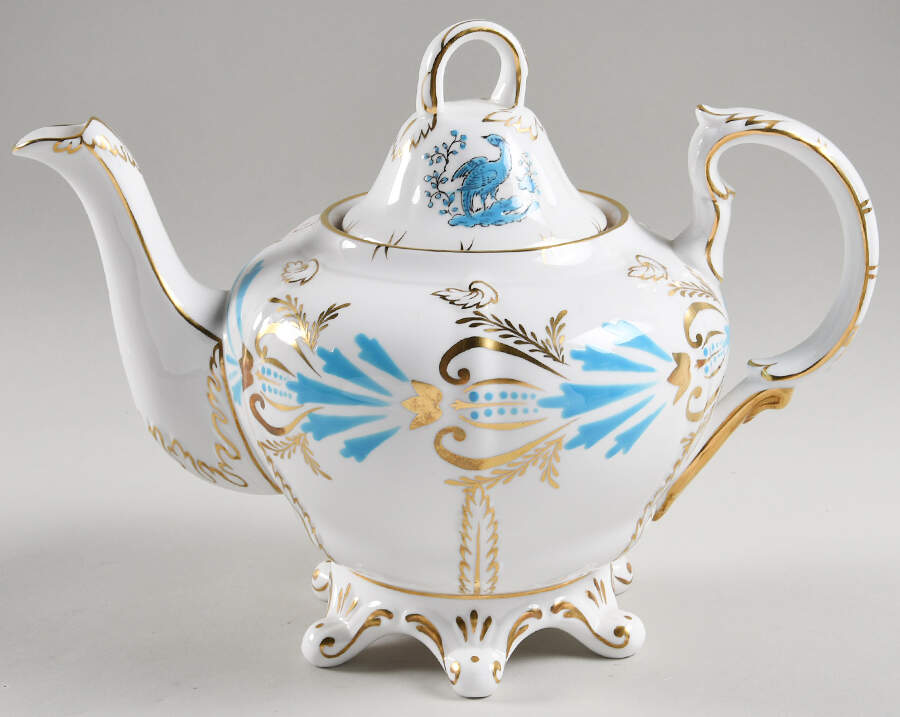 3800a Teapot & Lid by Royal Chelsea-1
