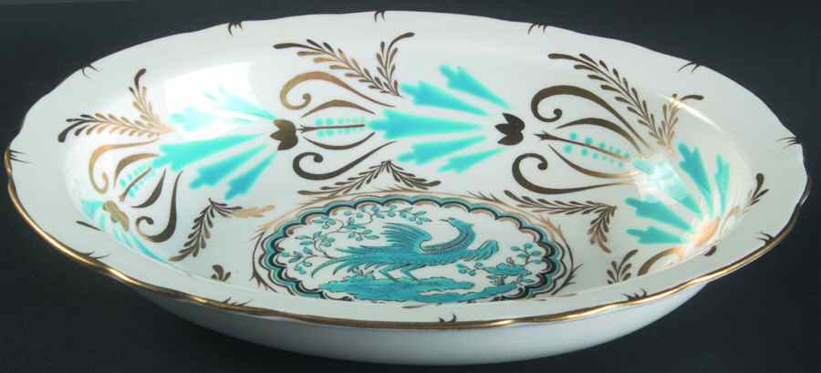 3800a 9" Oval Vegetable Bowl by Royal Chelsea-1