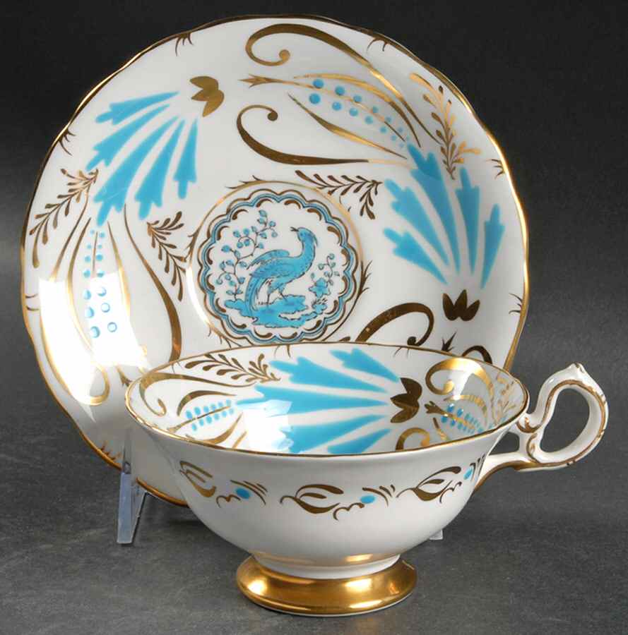 3800a Footed Cup & Saucer Set by Royal Chelsea-1