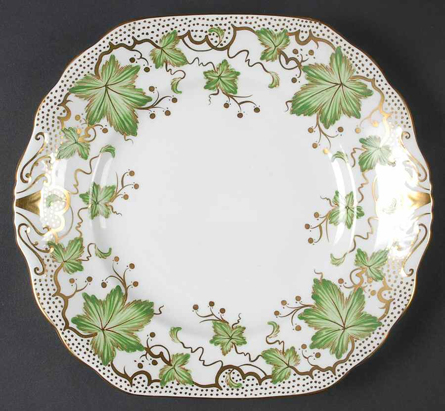 426A Handled Cake Plate by Royal Chelsea-1