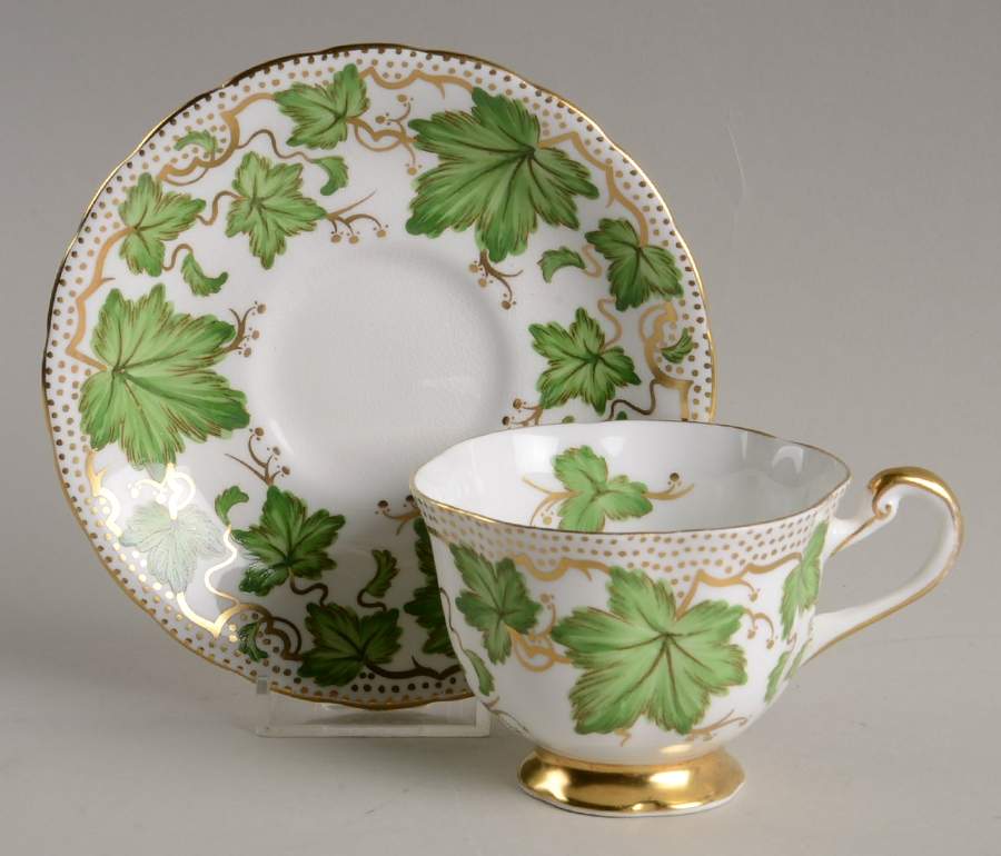 426A Footed Cup & Saucer Set by Royal Chelsea-1