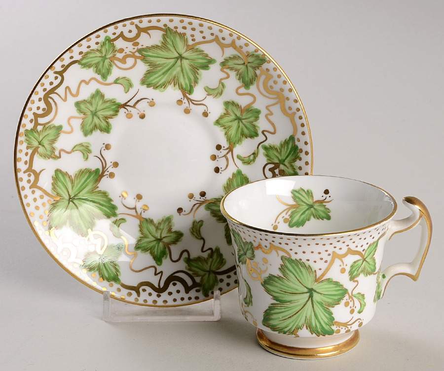 426A Footed Demitasse Cup & Saucer Set by Royal Chelsea-1