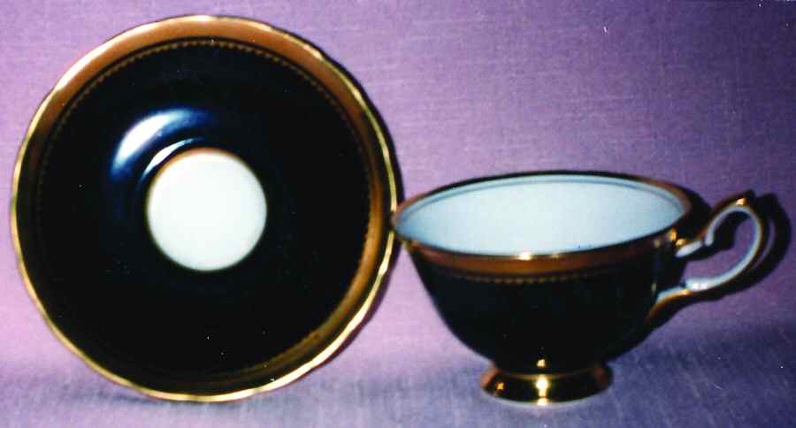 660a Footed Cup & Saucer Set by Royal Chelsea-1